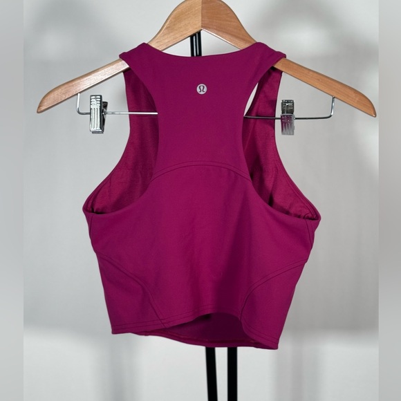 NWOT Lululemon Invigorate Training Tank Top Mulled Wine - Picture 6 of 8